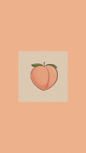 Brighten Up Any Room With An Orange And Peach Aesthetic. Wallpaper