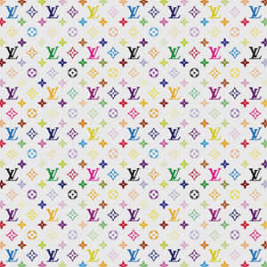 Brighten Up Your Day With A Bold Louis Vuitton Print. Wallpaper