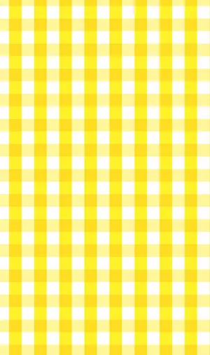 Brighten Up Your Space With Cheerful Aesthetic Yellow Plaid Wallpaper Wallpaper