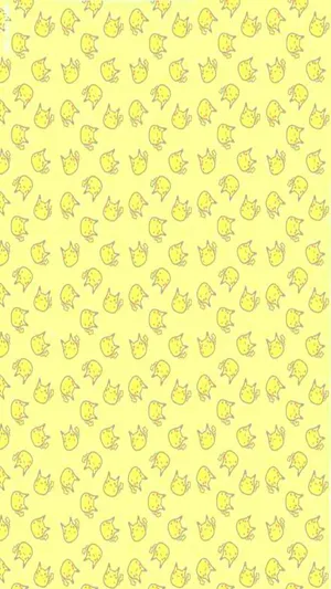 Brighten Your Day With Kawaii Yellow Wallpaper
