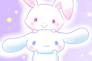 Bring Home Some Sweetness And Joy With The Adorable Cinnamoroll Desktop Wallpaper. Wallpaper