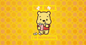 Bring The Classic Tale Of Winnie The Pooh To Life With This Beautiful Laptop Design. Wallpaper