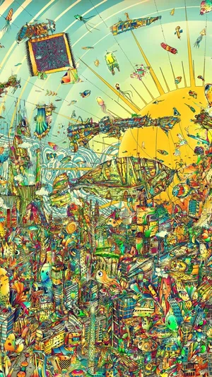 Bring Vibrant Colours To Your Smartphone Experience Wallpaper