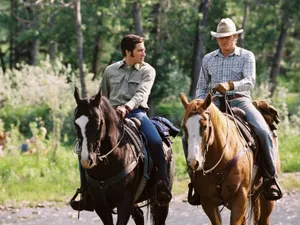 Brokeback Mountain Horseback Riding Wallpaper