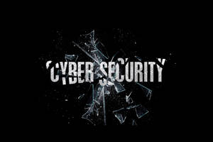 Broken Cybersecurity Barrier Wallpaper