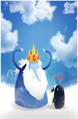 Broken Hearted Gunter Adventure Time Wallpaper