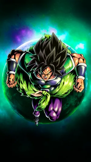 Broly- Ready For Battle Wallpaper