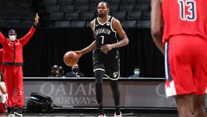 Brooklyn Nets Durant In Court Wallpaper