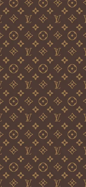Brown Aesthetic Louis Vuitton Phone Wallpaper