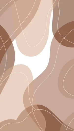 Brown And White - A Contrasting Balance Of Nature Wallpaper