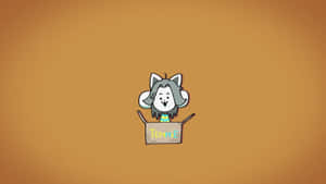 Brown Temmie Undertale Wallpaper