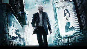 Bruce Willis Surrogates Poster Wallpaper