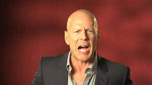 Bruce Willis Yelling Still Wallpaper