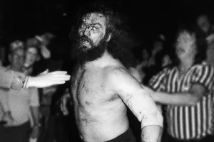 Bruiser Brody Pro-american Wrestler Portrait Wallpaper