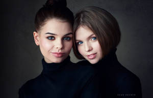 Brunette Sister Studio Wallpaper