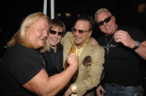 Brutus Beefcake At The Premier Of The Wrestlers Wallpaper