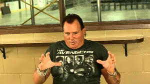 Brutus Beefcake Avengers Shirt Gesture Wallpaper