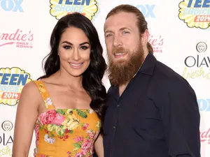 Bryan Danielson Brie Bella Wife Wallpaper
