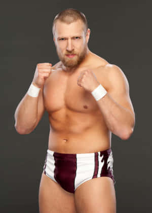 Bryan Danielson Fighting Stance Wallpaper