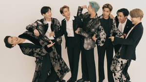 Bts 2021 In Floral Outfits Wallpaper