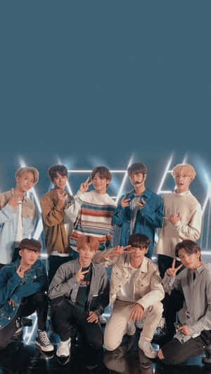 Bts - A Group Of Boys Posing For A Photo Wallpaper