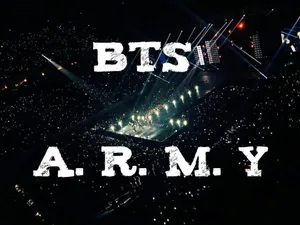 Bts Army In Stadium Wallpaper