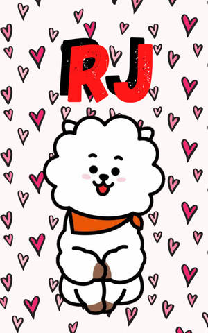 Bts Bt21 Rj Art Wallpaper