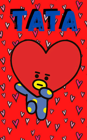 Bts Bt21 Tata Art Wallpaper