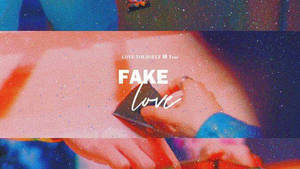 Bts Fake Love On Grainy Shot Laptop Wallpaper