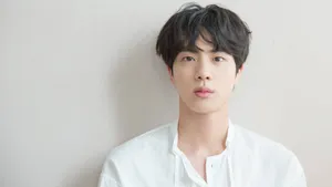 Bts Jin In White Shirt Wallpaper
