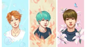 Bts Shines Bright With Their Dedicated Fan Base Wallpaper