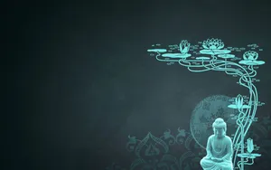 Buddha Digital Artwork Wallpaper