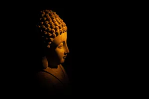 Buddhists Seek Enlightenment Through Meditation, Following The Path Of Buddha. Wallpaper