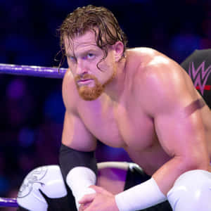 Buddy Murphy Sitting Corner Fierce Look Wallpaper