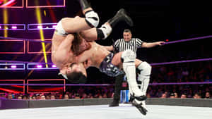 Buddy Murphy Vs. Ariya Daivari Wwe 205 Live Wallpaper