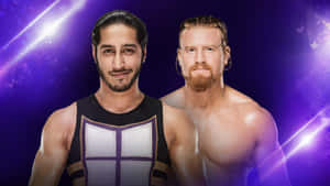 Buddy Murphy Vs. Mustafa Ali Wwe 205 Live Wallpaper