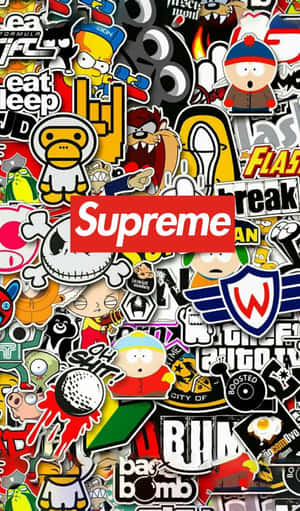 Bugs Bunny With Supreme Style. Wallpaper