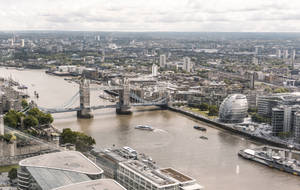 Buildings And Tower Bridge Wallpaper