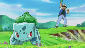 Bulbasaur And Ash Wallpaper