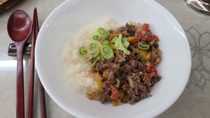 Bulgogi Rice Stir-fried Wallpaper