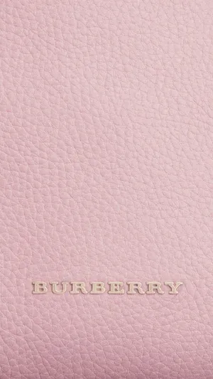 Burberry Pink Leather Wallpaper