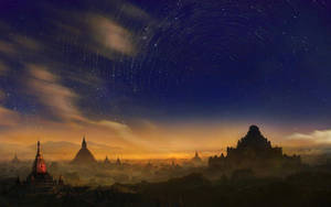 Burma Starry Sky Wallpaper