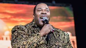 Busta Rhymes Performing Live Wallpaper