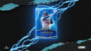 Byron Buxton Blue Lightning Wallpaper