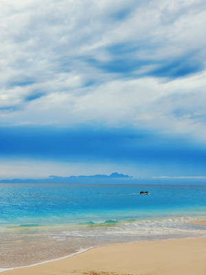 Cabo Verde Beach Portrait Wallpaper