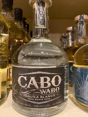 Cabo Wabo Tequila Blanco Bottle Wallpaper