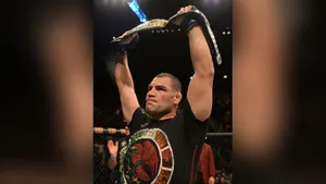 Cain Velasquez In Ultimate Fighting Championship Action Wallpaper