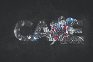 Cale Makar Defenseman Black Wallpaper