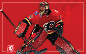 Calgary Flames No. 41 Smith Wallpaper