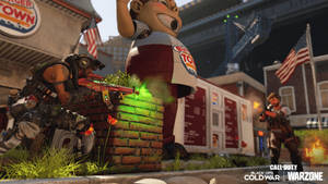 Call Of Duty Black Ops Cold War Drive-thru Gunfight Wallpaper